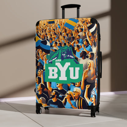 Brigham Young University Team COLLEGE TEAM Luggage Bag Rolling Suitcase Travel Accessories