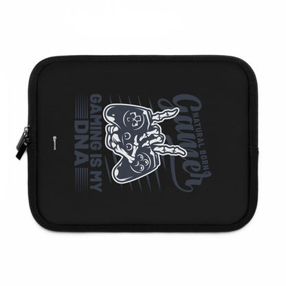 Natural Born Gamer Gaming is my DNA Gamer Funda para portátil de neopreno suave y ligera