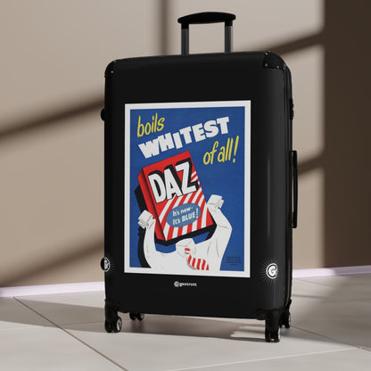 Daz 1950s Uk Washing Powder Products Vintage Posters Retro Ad Luggage Bag Rolling Suitcase Spinner