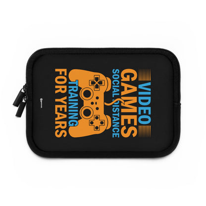 Funda para portátil ligera y suave de neopreno para videojuegos Entrenamiento a distancia social para jugadores de por vida