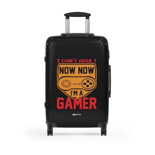 I cant Adult Now Now I'm a Gamer Suitcase-Suitcase-Geotrott