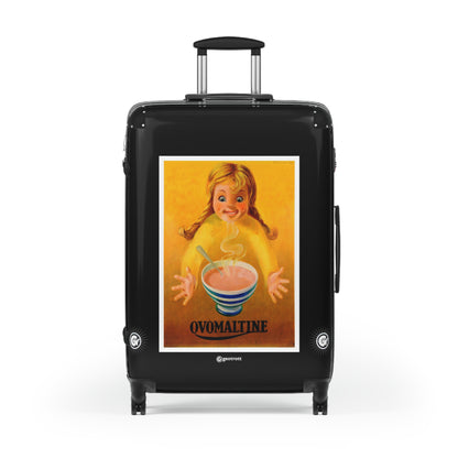 Ovomaltine Ovaltine Chocolate Malt Vintage Posters Retro Ad Luggage Bag Rolling Suitcase Spinner