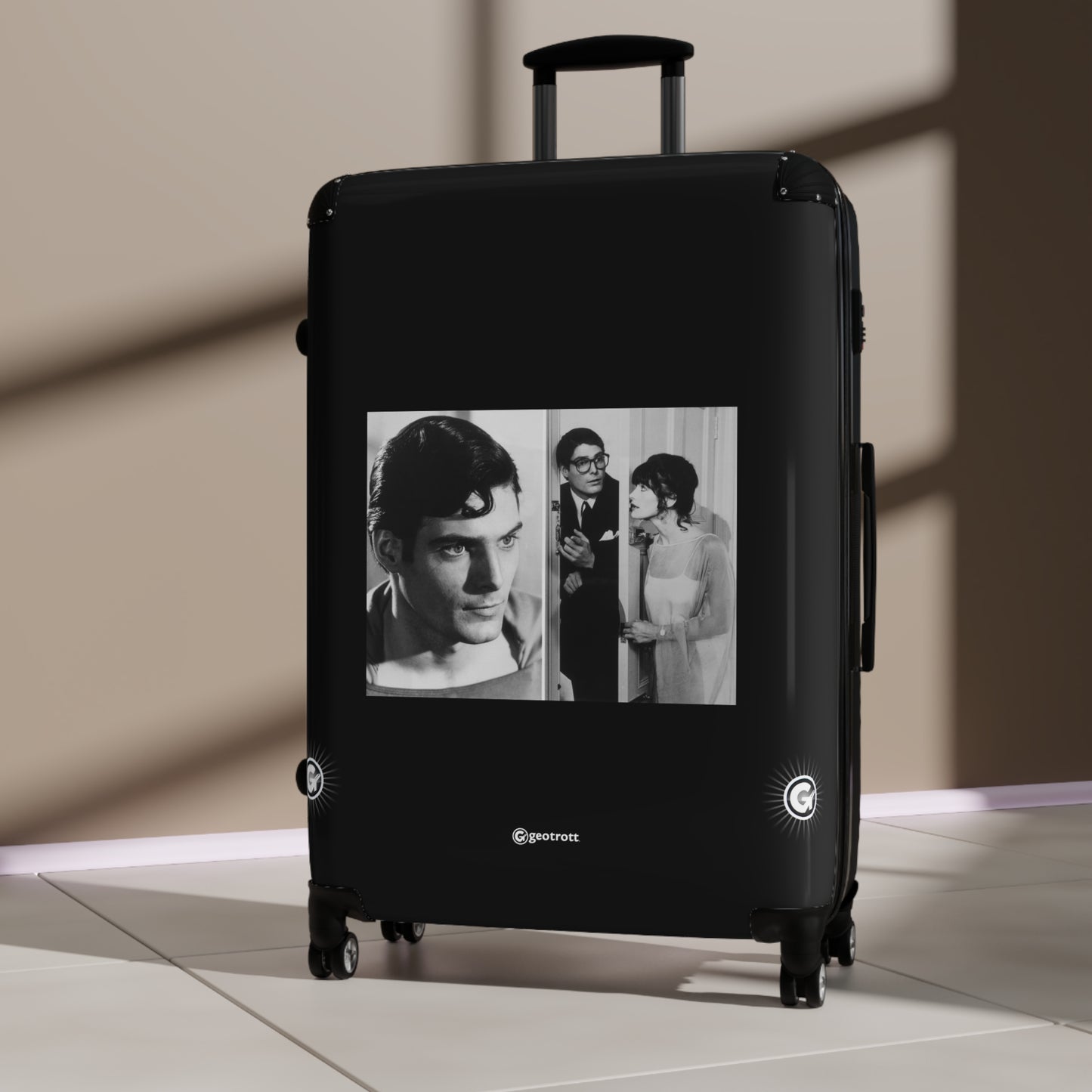 Christopher Reeve as Superman and Clark Kent 20TH CENTURY Photos Luggage Bag Rolling Suitcase Spinner