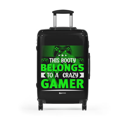 This Booty belongs to a Crazy Gamer Gamer Gaming Suitcase-Suitcase-Geotrott
