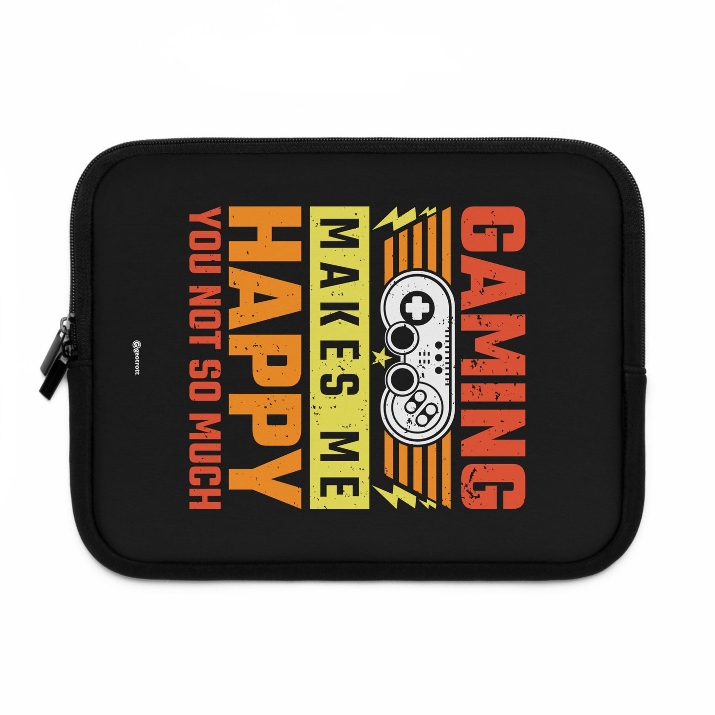 Los juegos me hacen feliz. Tú no tanto. 2 Funda para portátil de neopreno suave y ligera para juegos Gamer