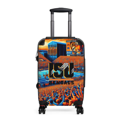 Idaho State University Bengals College Team Luggage Bag Rolling Suitcase Travel Accessories