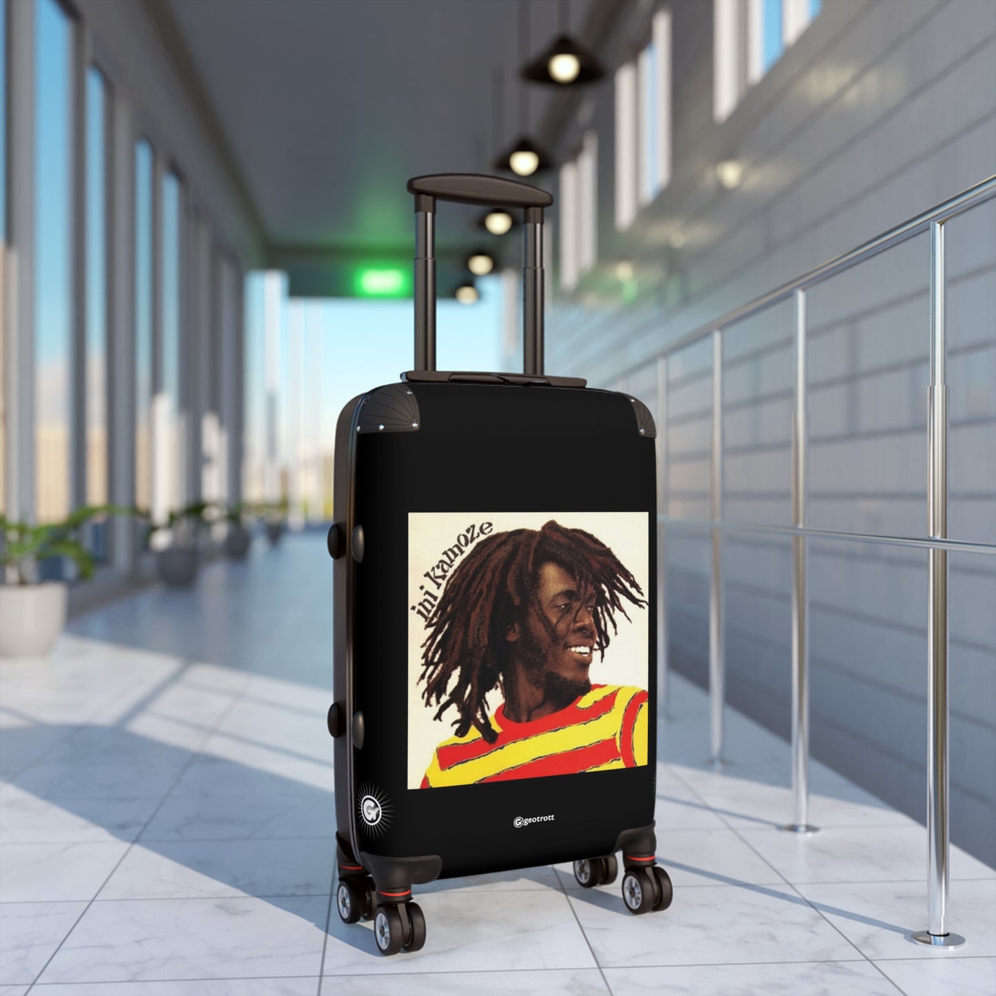 Ini Kamoze 1984 Luggage Bag Rolling Suitcase Travel Accessories