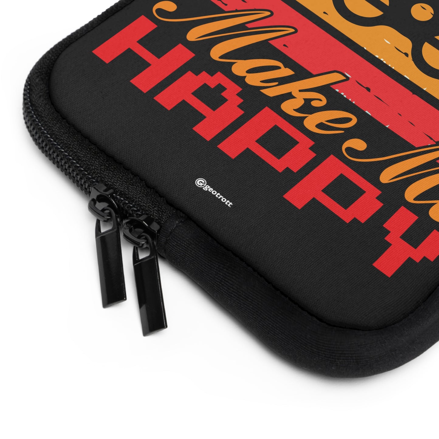 Games Make me Happy Gamer Gaming Laptop Sleeve