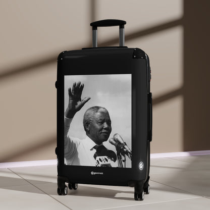 Nelson Mandela The Civil Rights Movement 20TH CENTURY Photos Luggage Bag Rolling Suitcase Spinner