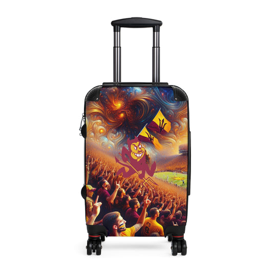 Arizona State Sun Devils American Football Team Luggage Bag Rolling Suitcase Travel Accessories