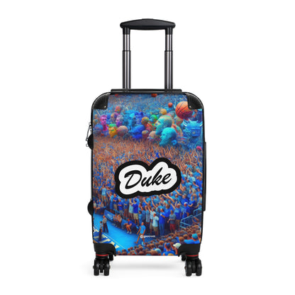 The Duke University Blue Devils Mens Basketball NCAA Team Luggage Bag Rolling Suitcase Spinner