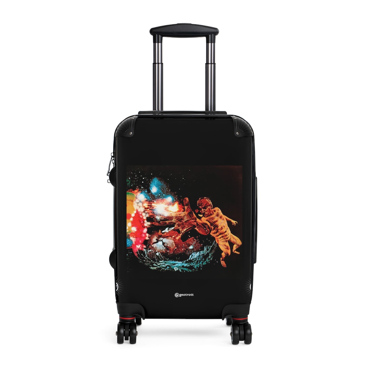 Carlos Santana Music Album "Santana III" Luggage Bag Rolling Suitcase Spinner