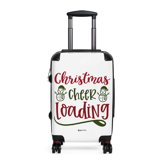 Christmas Season Christmas Cheer Loading Luggage Bag Rolling Suitcase Travel Accessories