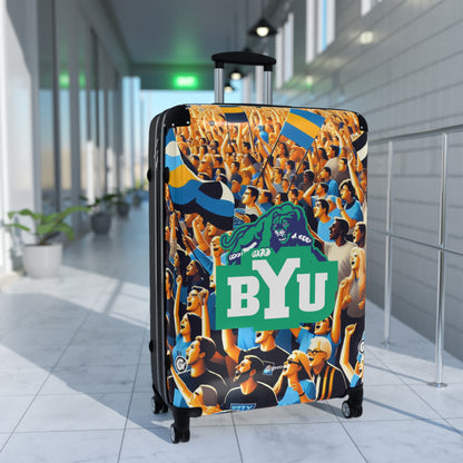 Brigham Young University Team COLLEGE TEAM Luggage Bag Rolling Suitcase Travel Accessories