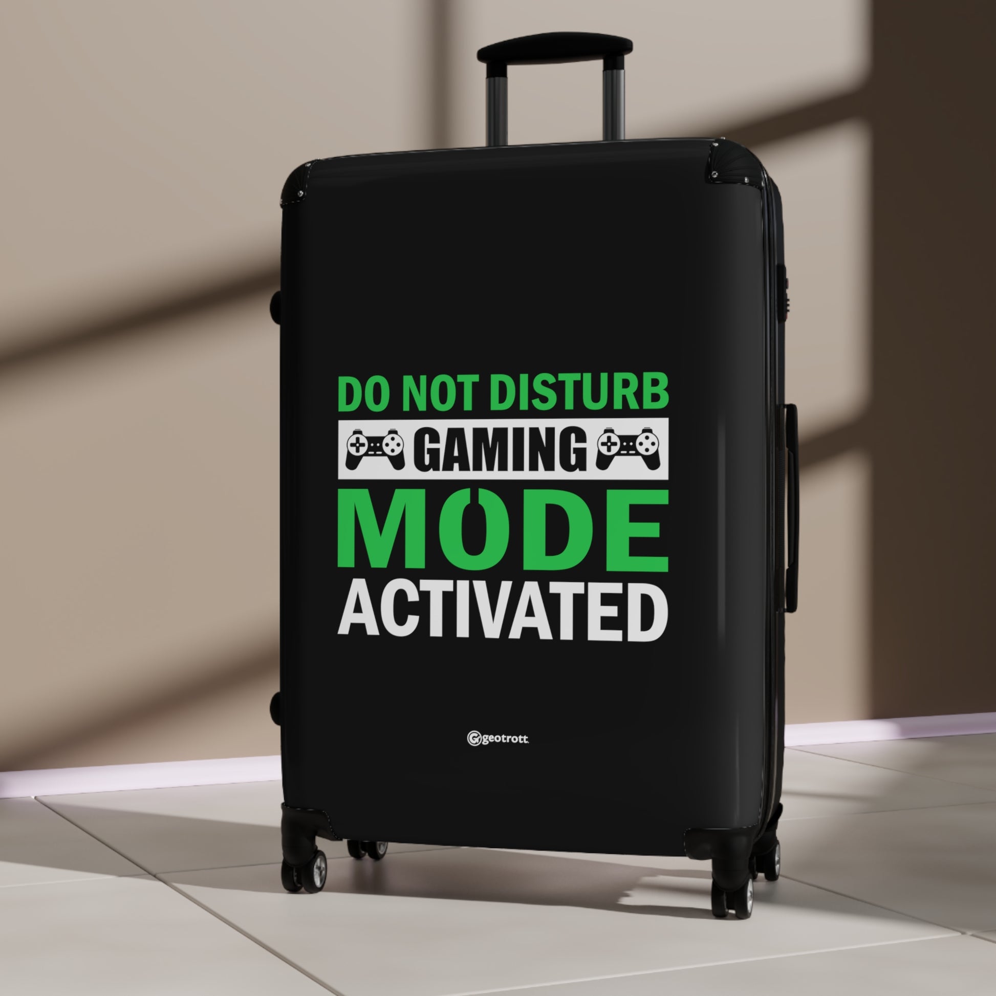 Do not Disturb Gaming Mode Activated Gamer Gaming Suitcase-Bags-Geotrott