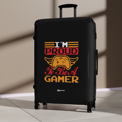 I'm Proud to be a Gamer Gaming Suitcase-Bags-Geotrott