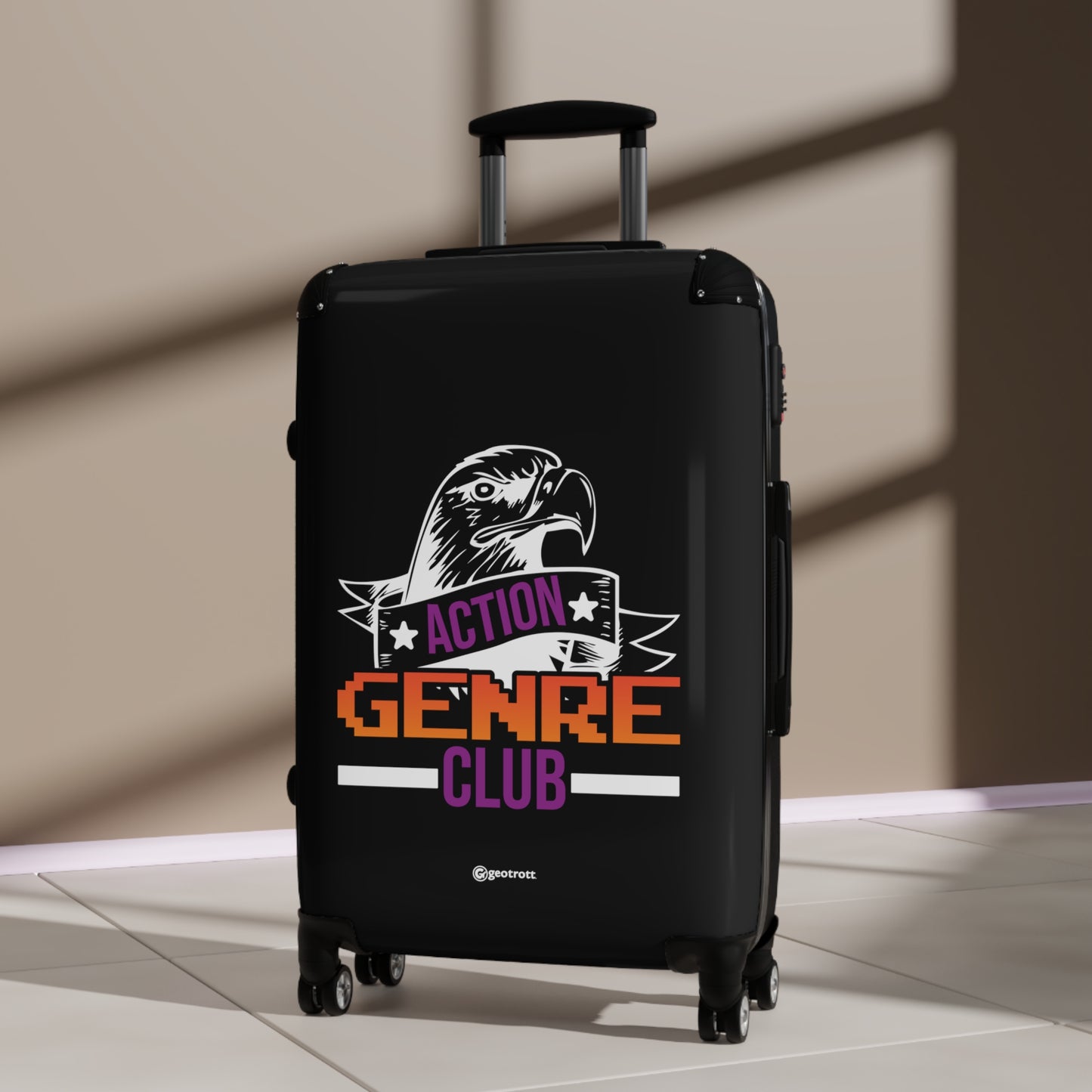 Action Genre Club 2 Gamer Gaming Suitcase-Bags-Geotrott