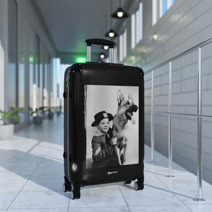 Adventures of Rin Tin Tin TV series 1954-1959 20TH CENTURY Photos Luggage Bag Rolling Suitcase Spinner