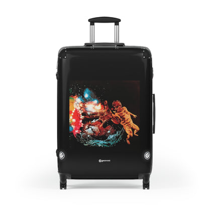 Carlos Santana Music Album "Santana III" Luggage Bag Rolling Suitcase Spinner