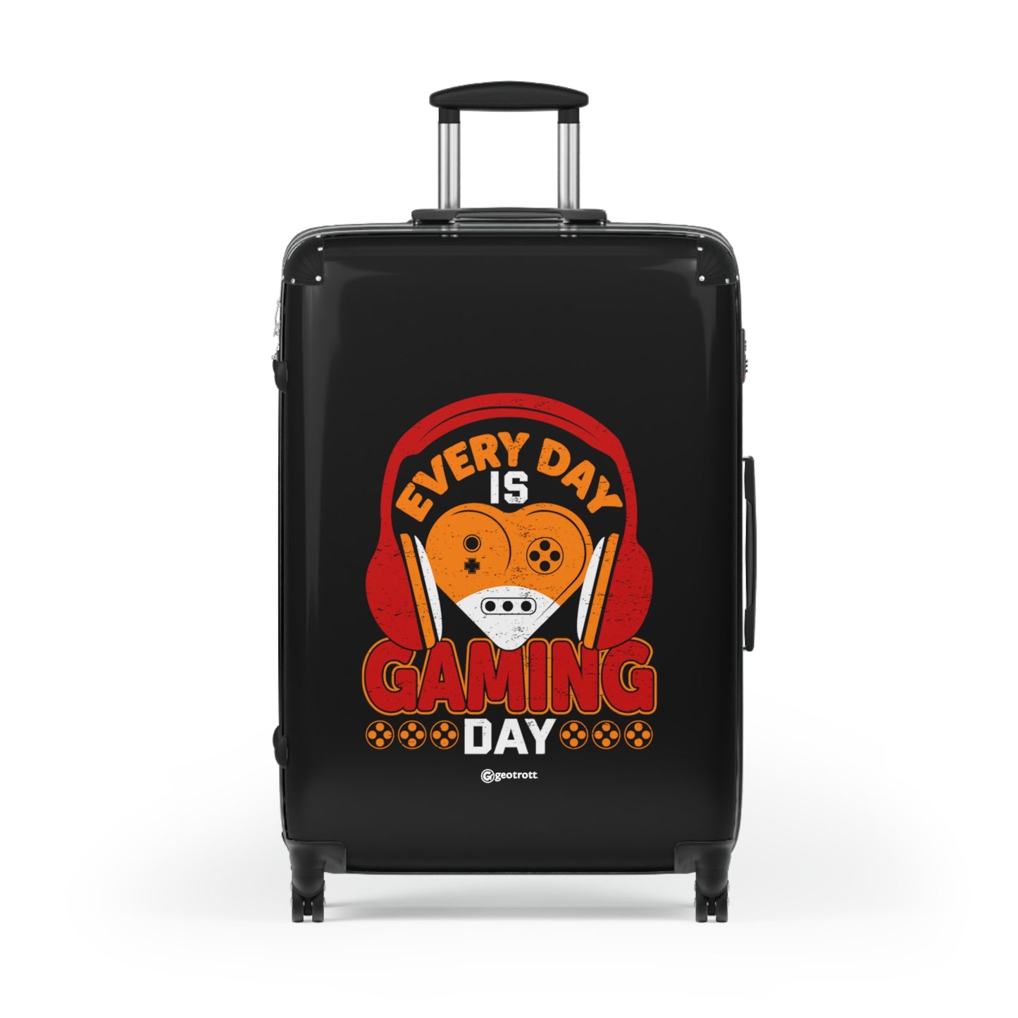 Every Day is a Gaming Day 2 Gamer Gaming Suitcase-Bags-Geotrott