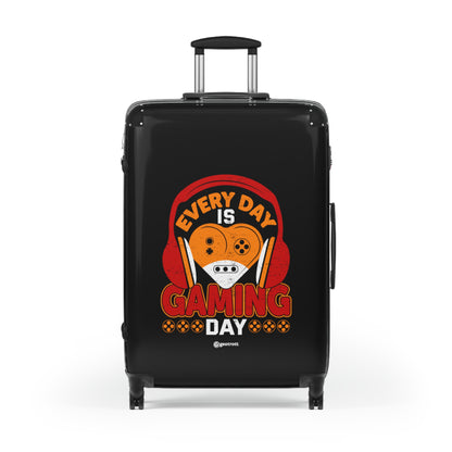 Every Day is a Gaming Day 2 Gamer Gaming Suitcase-Bags-Geotrott