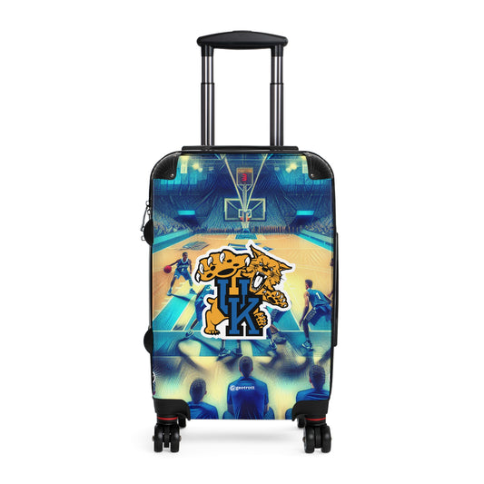 Kentucky Wildcats men's Basketball Team Luggage Bag Rolling Suitcase Spinner