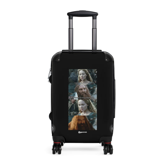 Glóin Éowyn Flirt Joke Lord Of The Rings MEME Funny Inspirational Luggage Bag Rolling Suitcase Travel Accessories