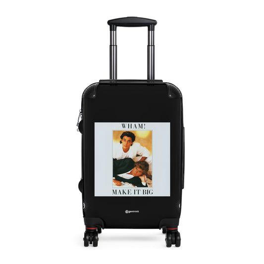 Wham Make it Big Eighties Music Album Luggage Bag Rolling Suitcase Spinner