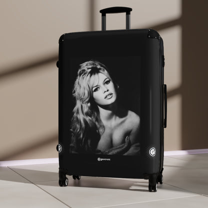 Brigitte Anne-Marie Bardot French former actress Singer Model Sexual Revolution 20TH CENTURY Photos Luggage Bag Rolling Suitcase Spinner