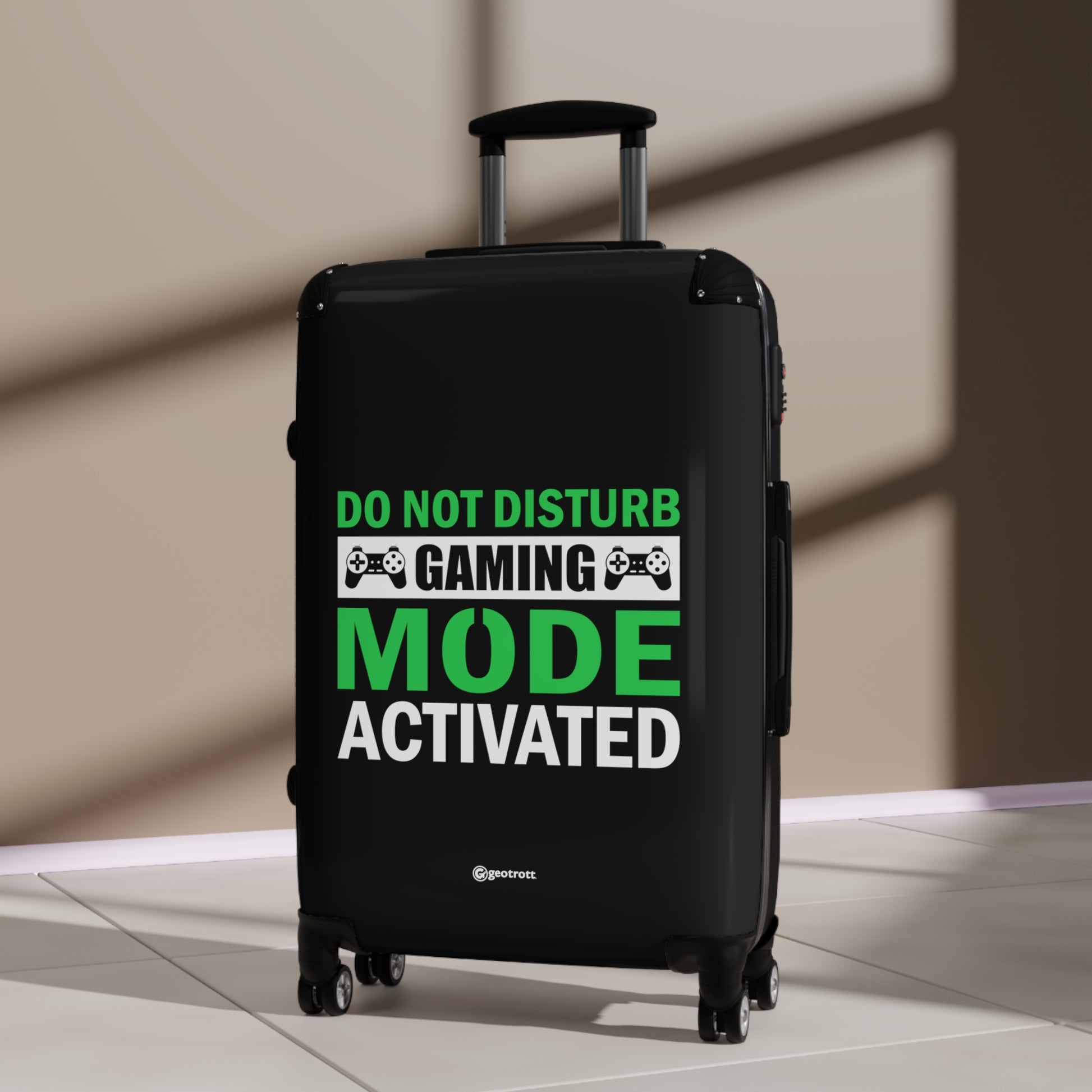 Do not Disturb Gaming Mode Activated Gamer Gaming Suitcase-Bags-Geotrott