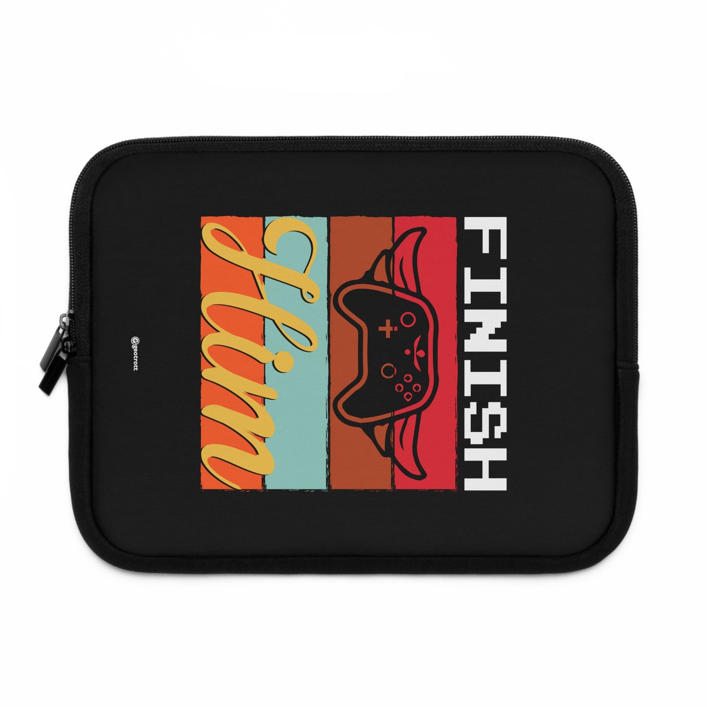 Finish Him 2 Gamer Gaming Lightweight Smooth Neoprene Laptop Sleeve