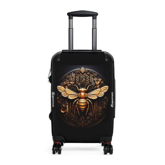 THE An intricately detailed honey bee with the pattern  7ea15d9d 0cde 41b1 b23e 060a639a0bce 0