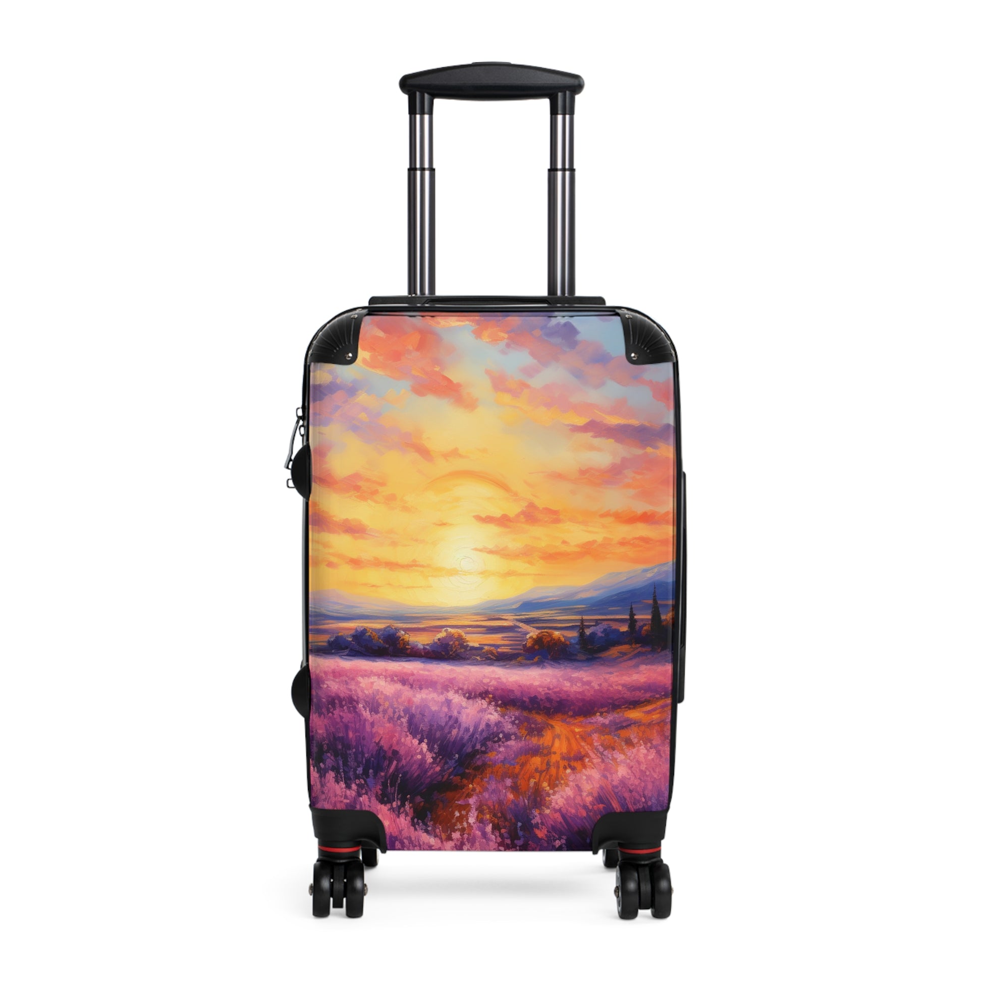 The Sunset Over A Lavender Field Serene Landscape Impre 0B27De7C-5073-41A9-8E2F-1901C10Bfeee 2