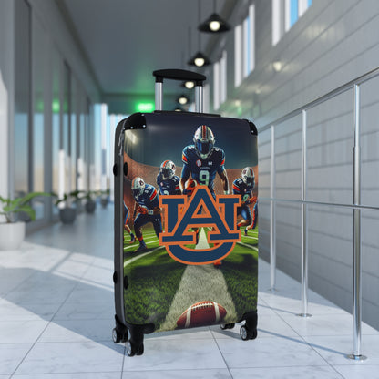 Auburn University Tigers College Football Team Luggage Bag Rolling Suitcase Spinners