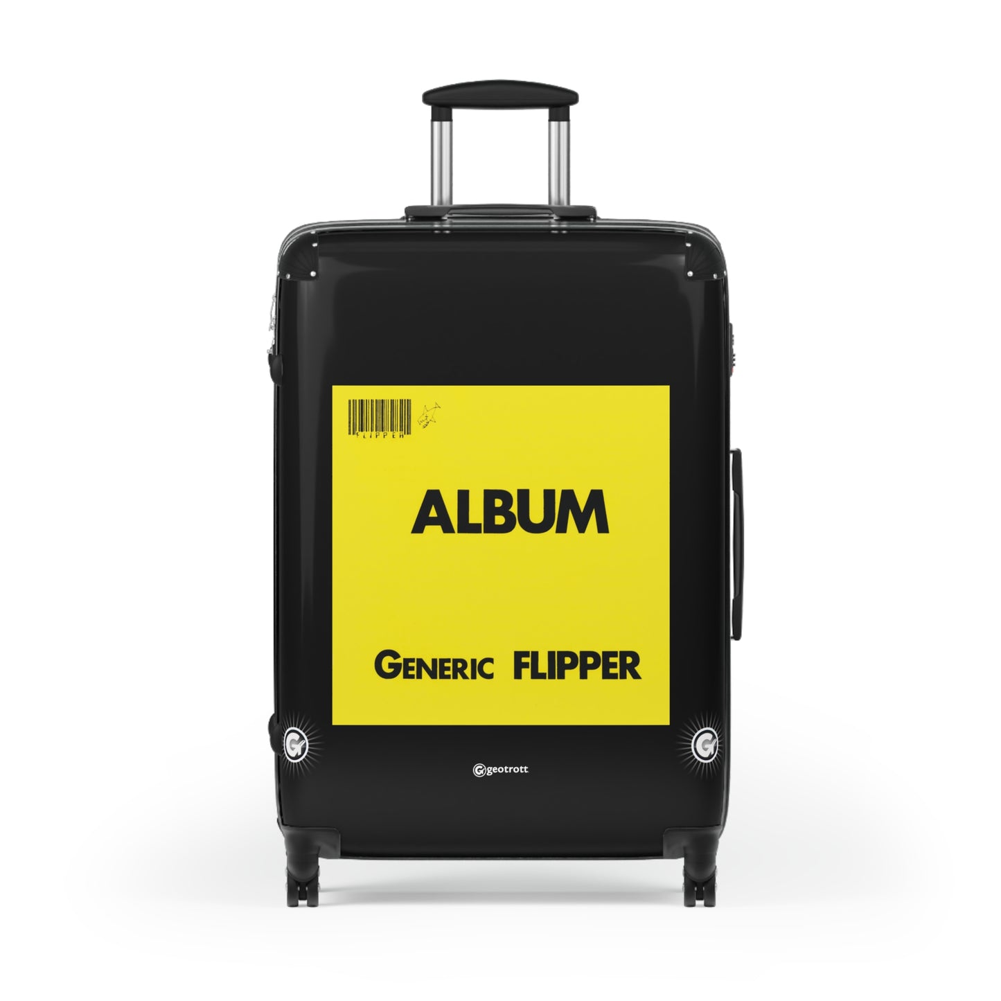 Flipper Generic Album Flipper 1982 Luggage Bag Rolling Suitcase Travel Accessories