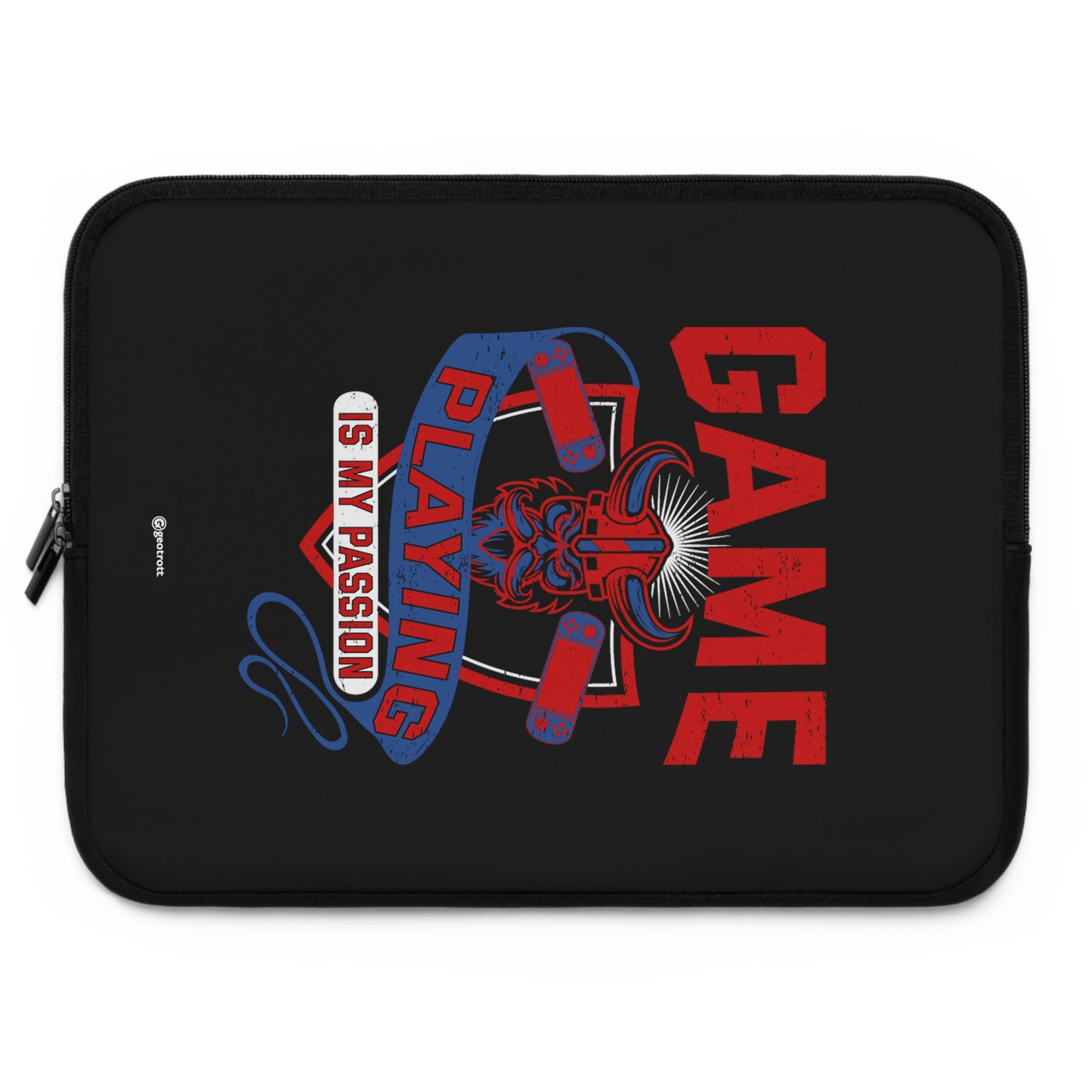 Game Playing is my Passion Gamer Gaming Lightweight Smooth Neoprene Laptop Sleeve