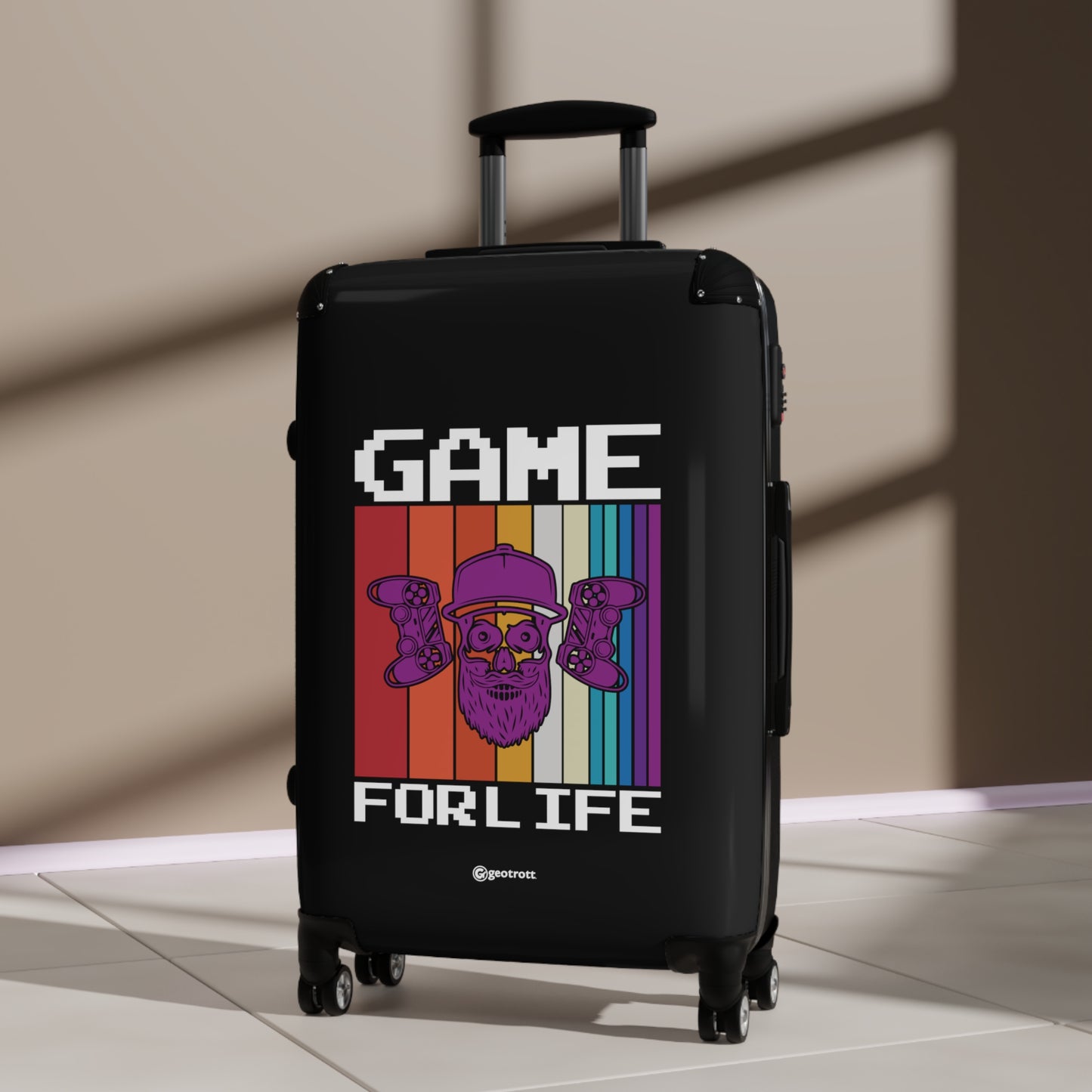 Game for Life Gamer Gaming Suitcase-Bags-Geotrott