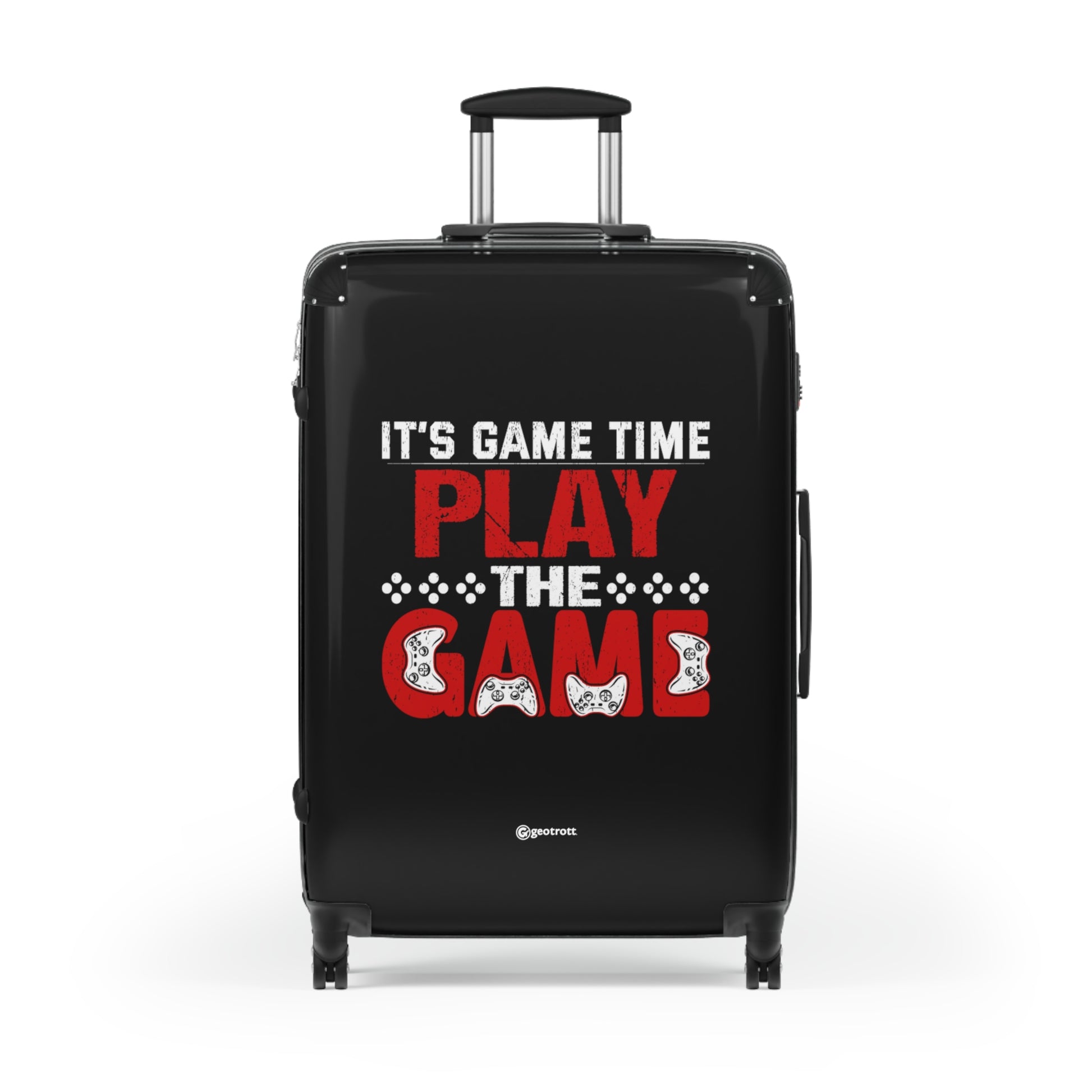 Its Game Time Play the Game Gamer Gaming Suitcase-Bags-Geotrott