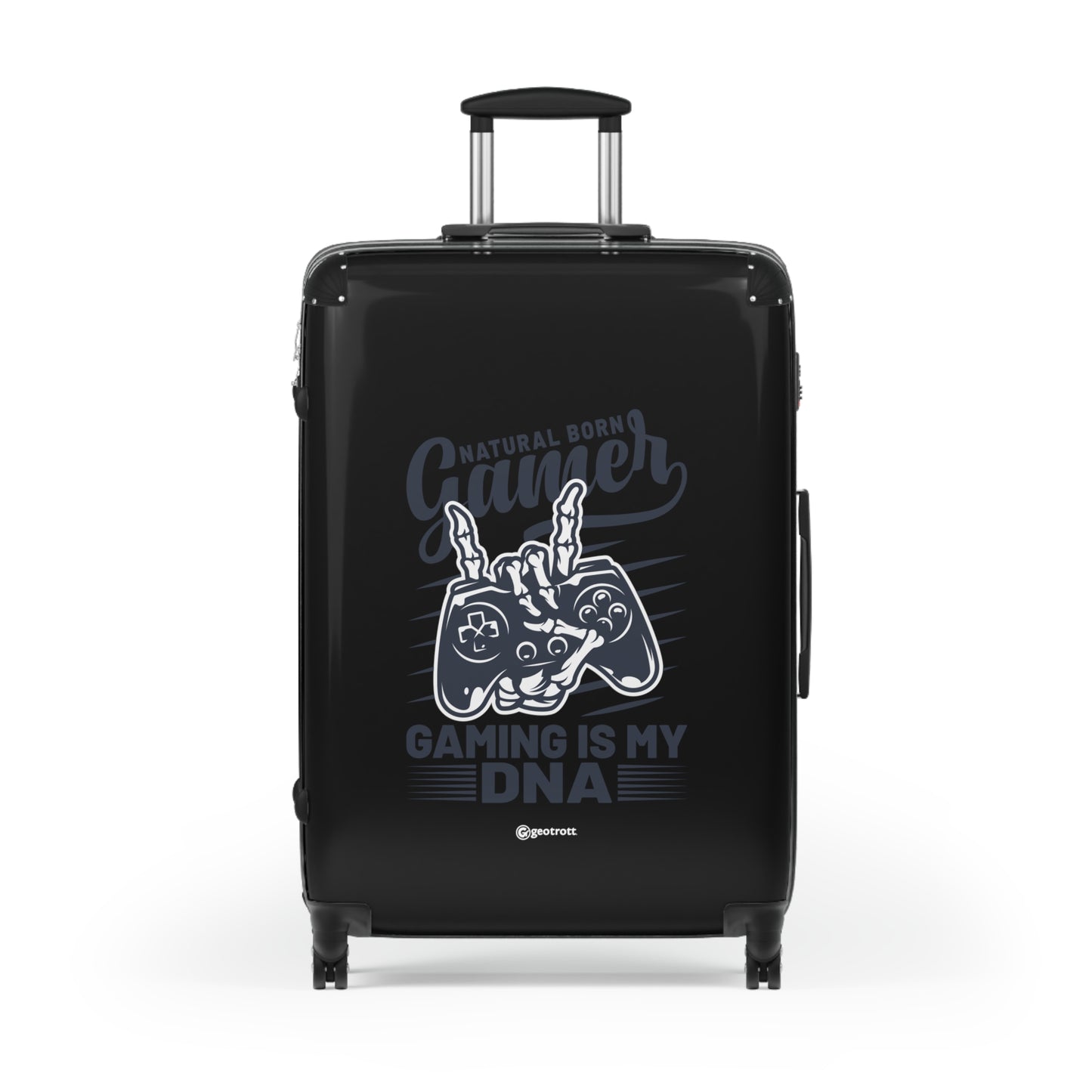 Natural Born Gamer Gaming is my DNA Gamer Gaming Suitcase-Bags-Geotrott