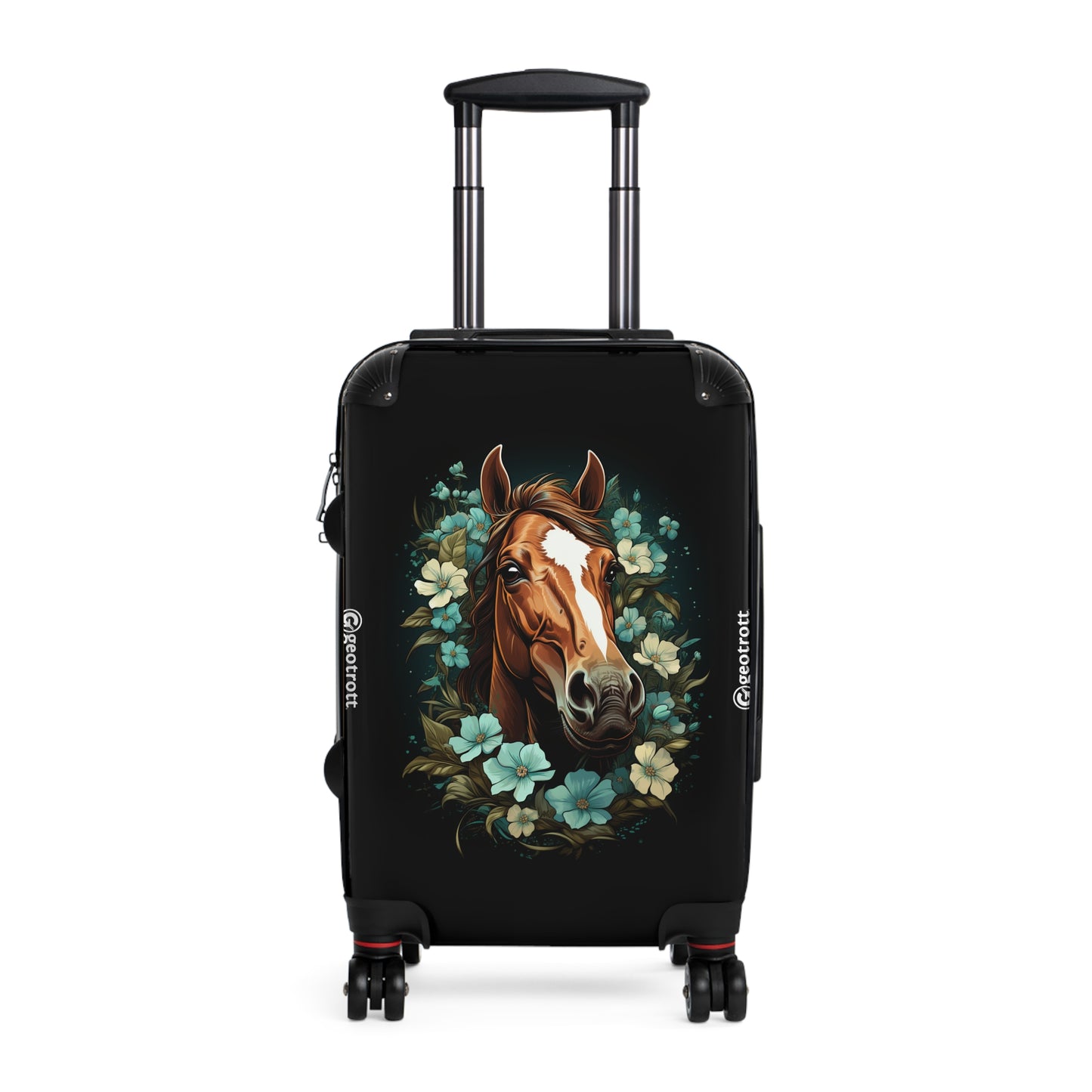 THE T shirt Design a painting of a brown horse with flo bd4708c2 6ae3 472d ab83 5036138a9244 3