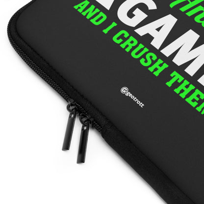 Gamer Gaming Lightweight Smooth Neoprene Laptop Sleeve