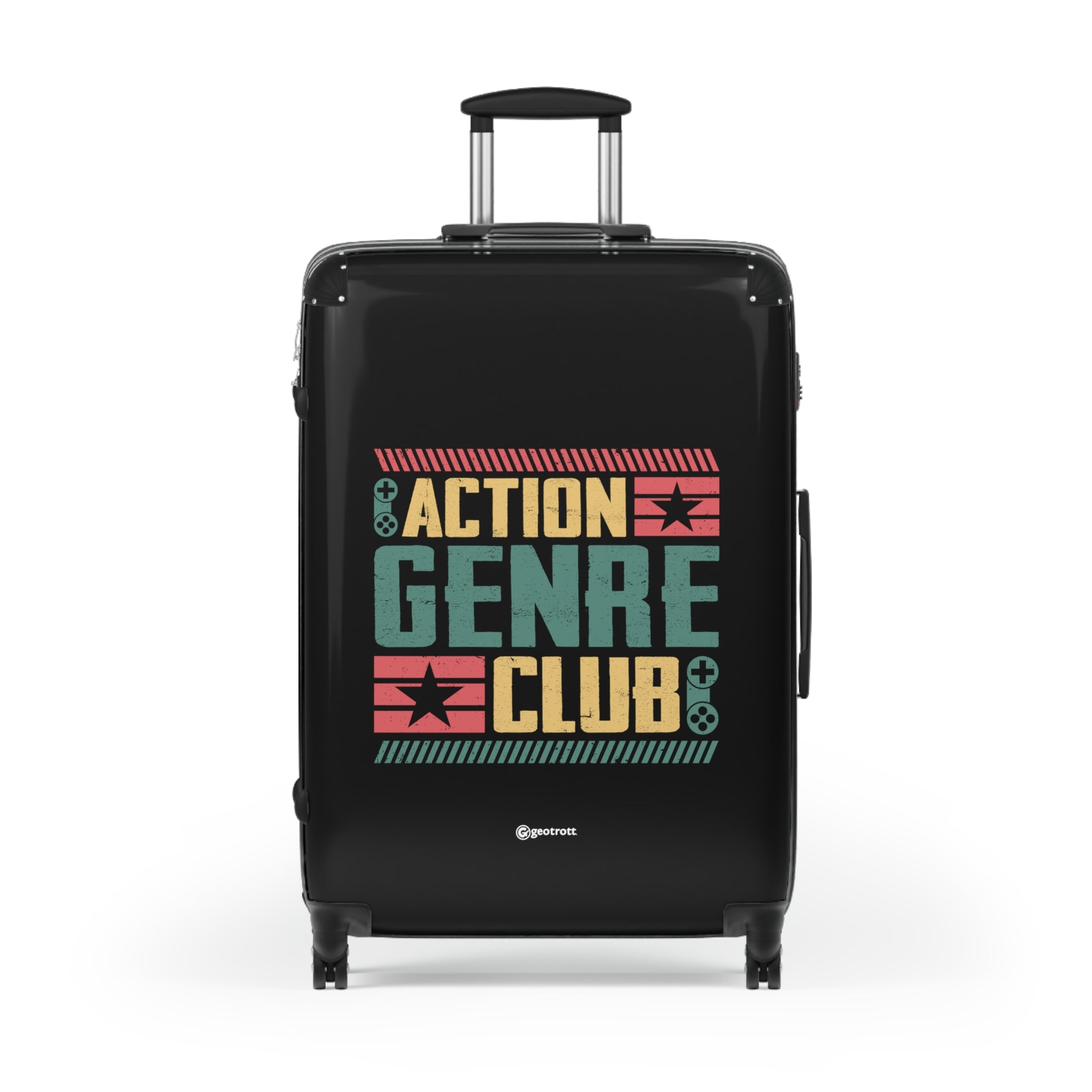 Action Genre Club Gamer Gaming Suitcase-Bags-Geotrott