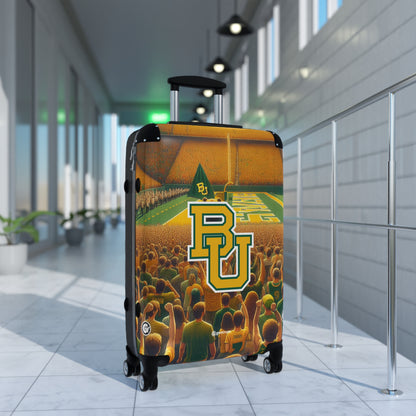 Baylor University Bears NCAA College Team Luggage Bag Rolling Suitcase Spinner