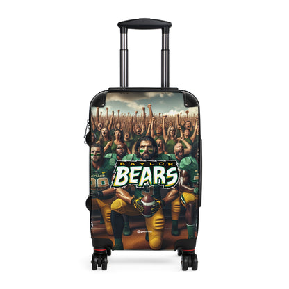 Baylor University Bears Football Team Luggage Bag Rolling Suitcase Spinner