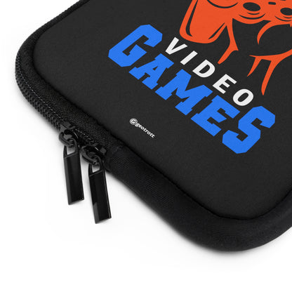 Solo una chica que ama los videojuegos Funda para computadora portátil ligera y suave de neopreno para juegos Gamer