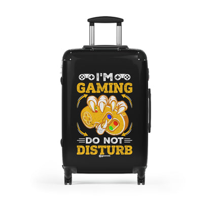 I'm Gaming do not Disturb Gamer Gaming Suitcase-Suitcase-Geotrott