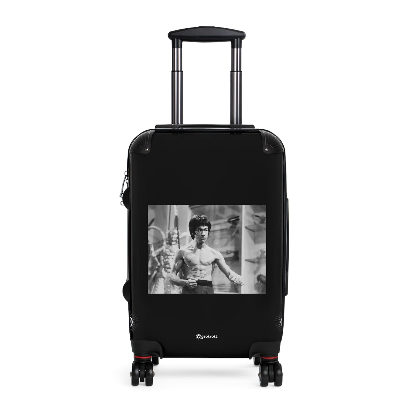 Bruce Lee fighting Huntress Enter The Dragon 20TH CENTURY Photos Luggage Bag Rolling Suitcase Spinner