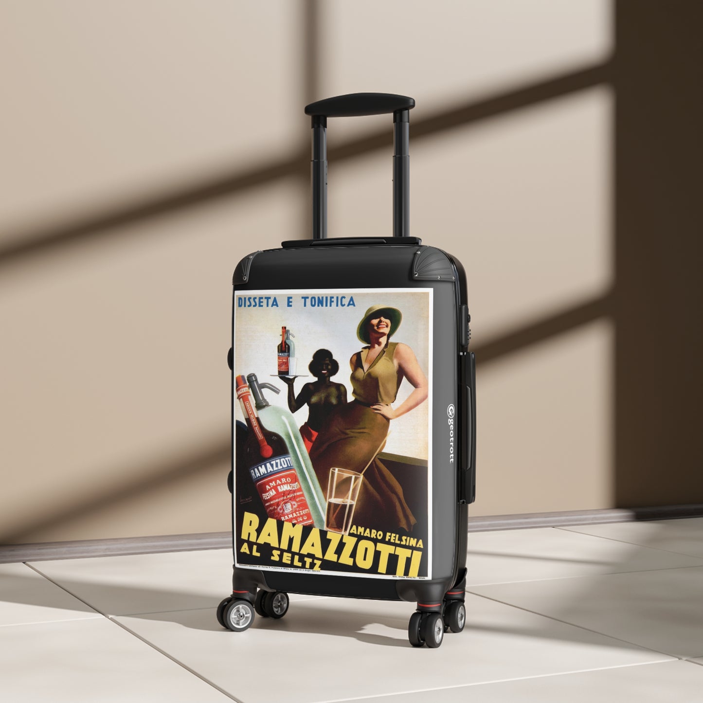 BOCCASILE Gino. Disseta e Tonifica Amaro Felsina Ramazzotti al Seltz 1936 artofuniverse0