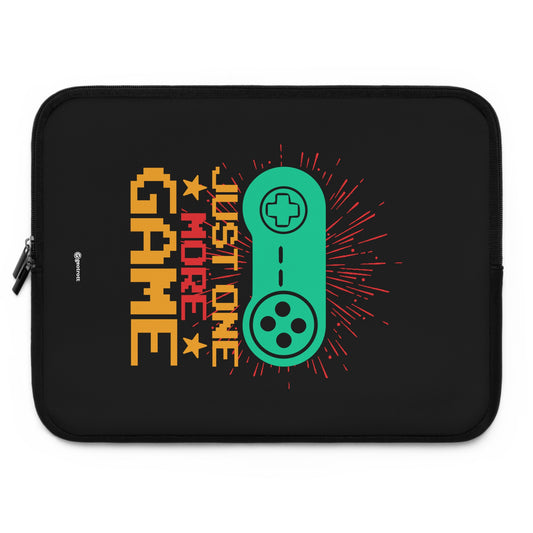 Funda para portátil de neopreno suave y ligera Just One more Game Gamer Gaming