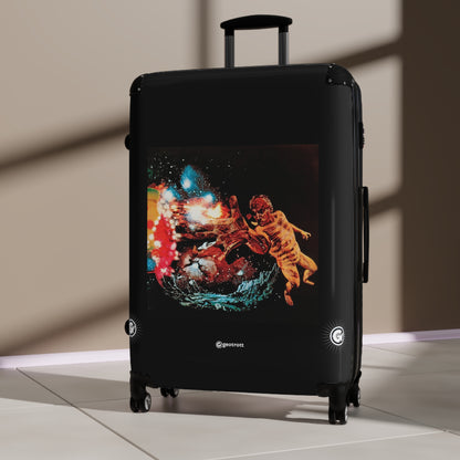 Carlos Santana Music Album "Santana III" Luggage Bag Rolling Suitcase Spinner